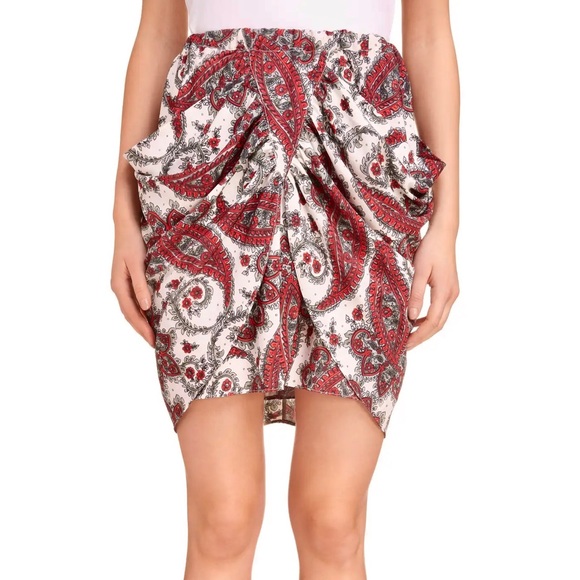 Isabel Marant Dresses & Skirts - NEW ISABEL MARANT PAISLEY PRINT MINI SKIRT